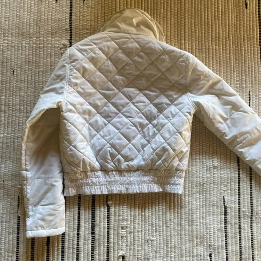 White Quilted Puffer - Kitson - Size M - Picture 5 of 5